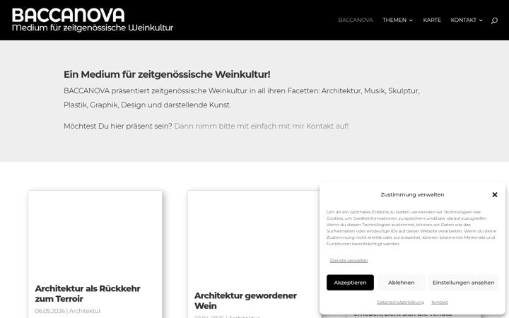 Screenshot stránky baccanova.at