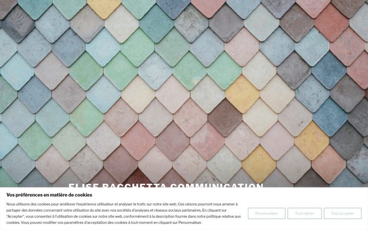Screenshot of bacchetta-communication.com