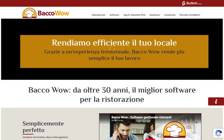 Screenshot of baccowow.it