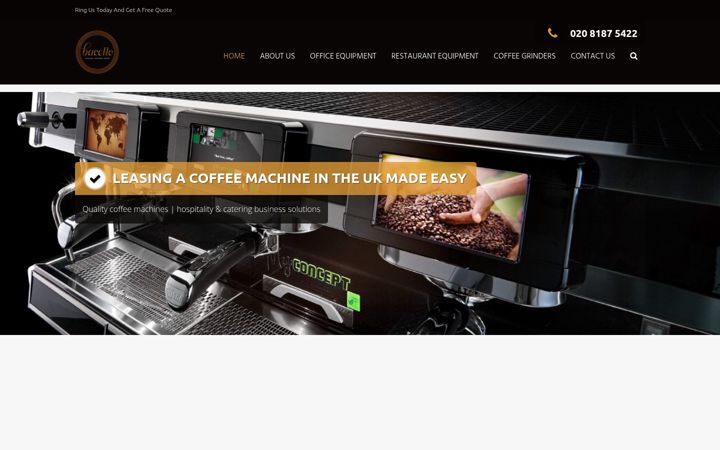 Screenshot of bacello.co.uk