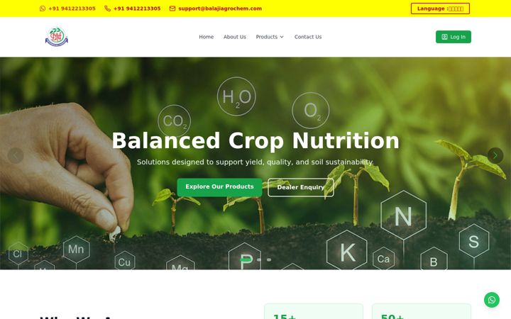 Screenshot of bacf.org.in