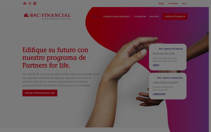 Screenshot of bacfinancial.biz