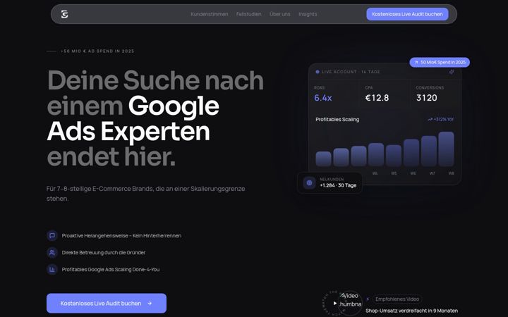 Screenshot of bach-gruber.de