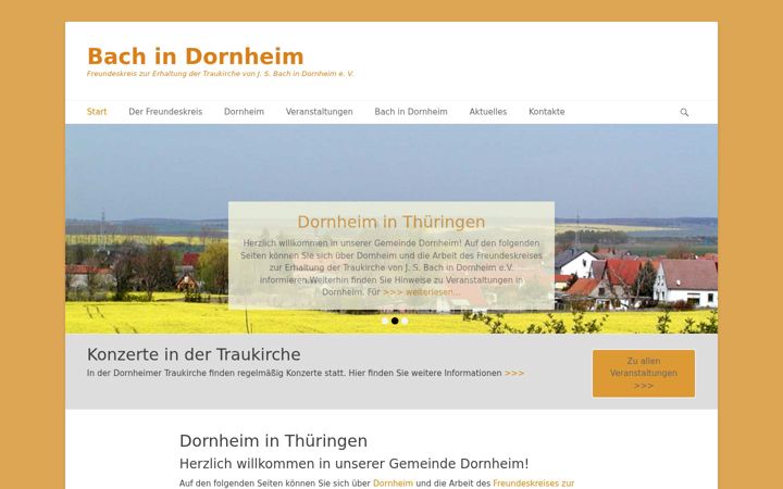 Screenshot of bach-in-dornheim.de