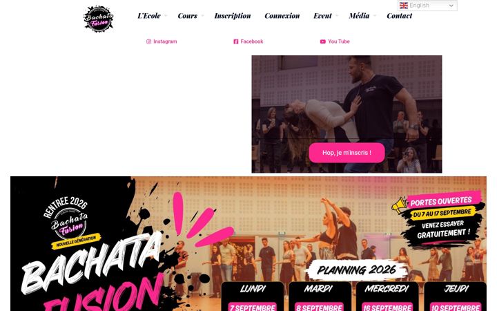 Screenshot of bachatafusionstrasbourg.fr