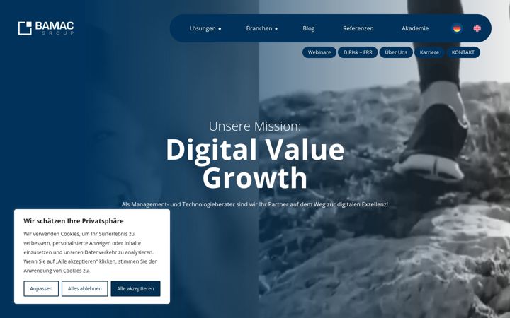 Screenshot of bachconsulting.de