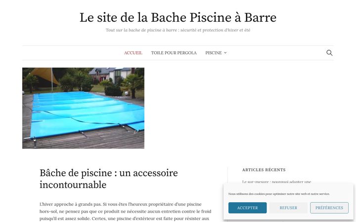 Képernyőkép: bache-barre.fr