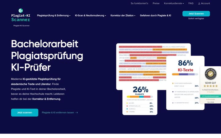 Screenshot of bachelorarbeit-plagiat.de