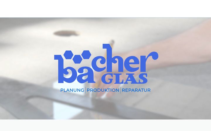 Screenshot of bacher-glas.at