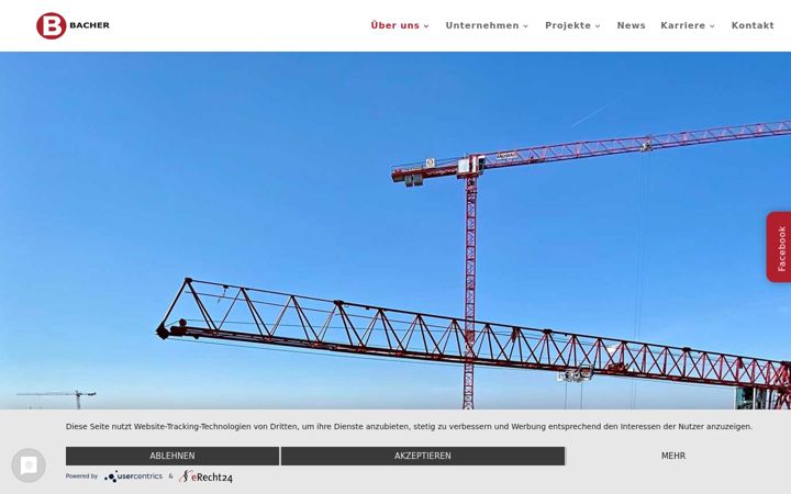 Screenshot of bacher-ingolstadt.de