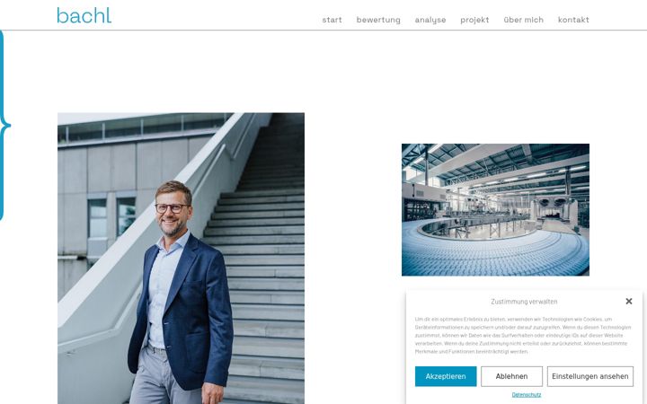 Screenshot of bachl.immo
