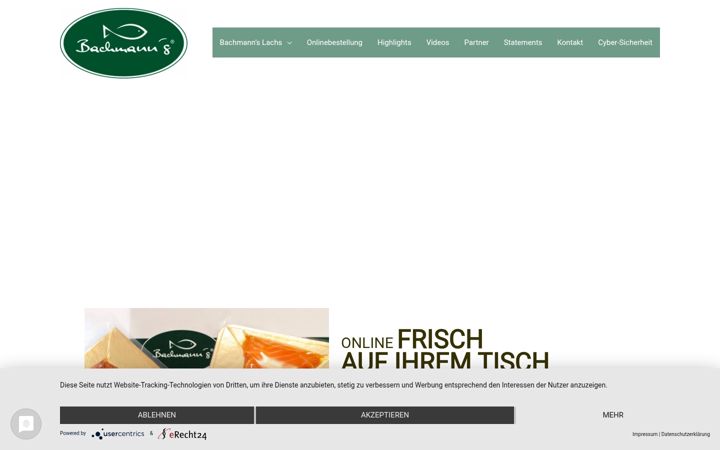 Képernyőkép: bachmann-lachs.at
