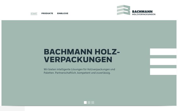 Screenshot of bachmannholz.de