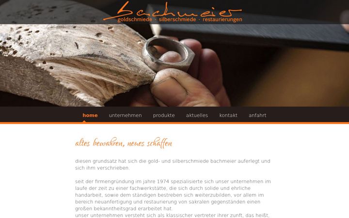Screenshot of bachmeier-winzer.de