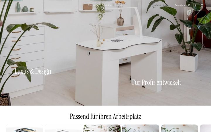 Screenshot of bachsolutions.de
