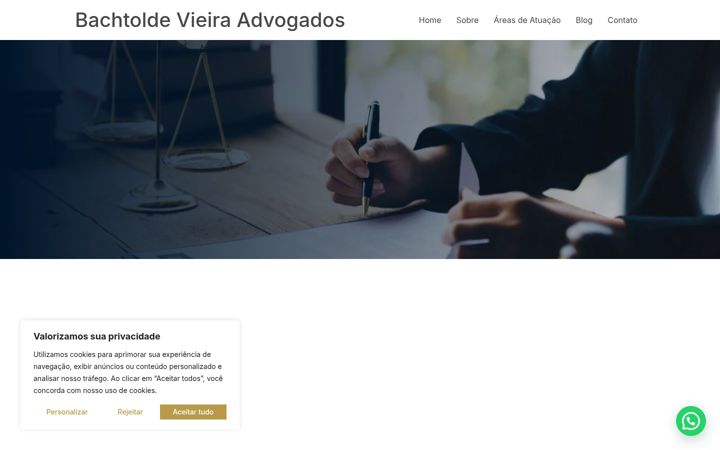 Screenshot of bachtoldevieiraadvogados.com.br