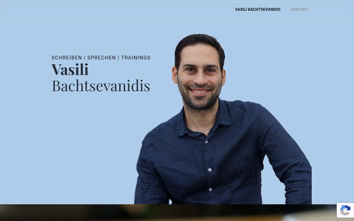 Screenshot of bachtsevanidis.de