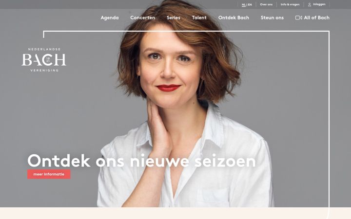 Screenshot of bachvereniging.nl