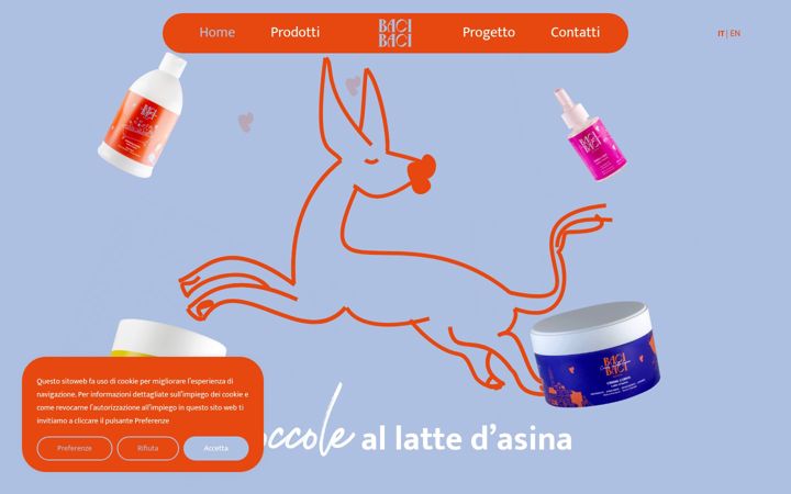 Screenshot of bacibacimatera.com