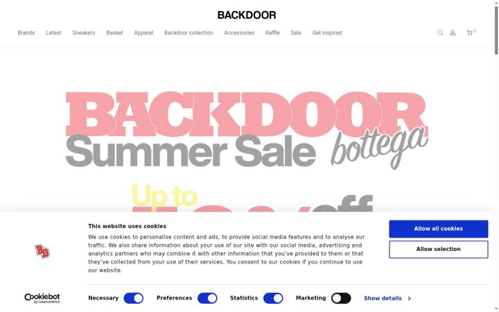 Screenshot of back-door.it