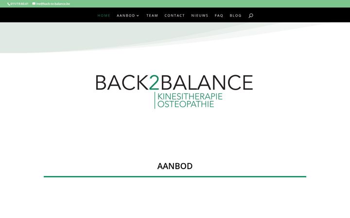 Екранна снимка на back-to-balance.be