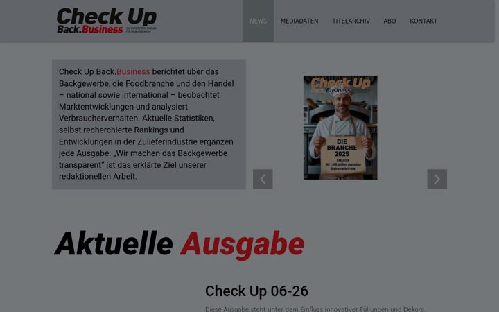 Screenshot of back.business