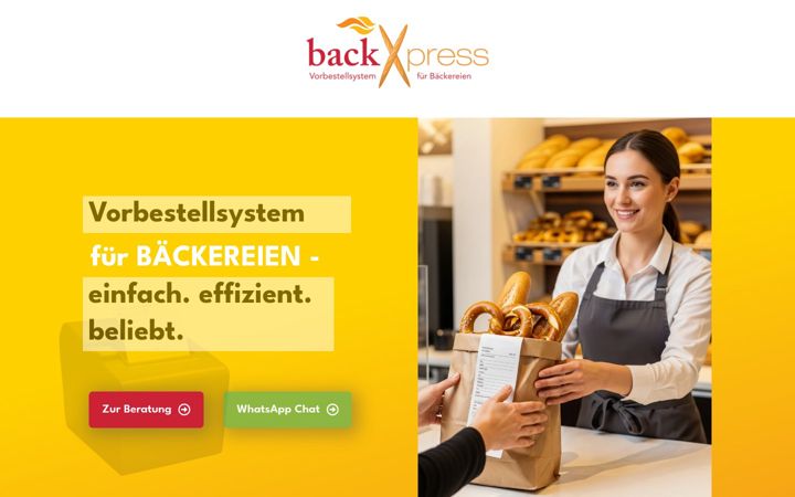 Screenshot of back.express