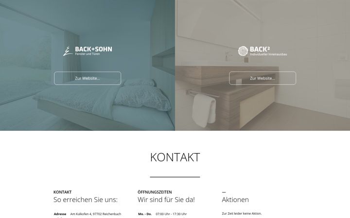 Screenshot of back2.bayern