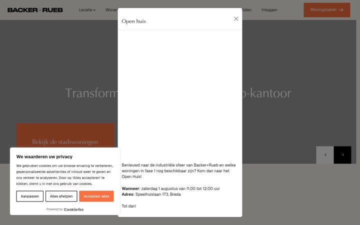 Screenshot of backerenrueb.nl