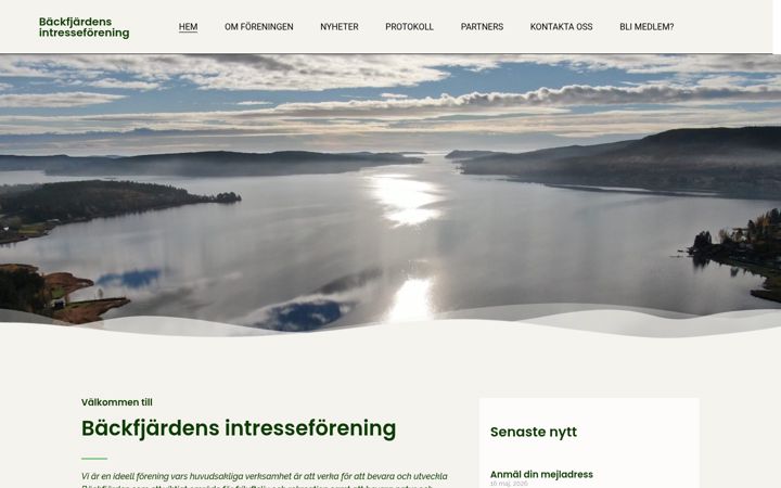Screenshot of backfjarden.se