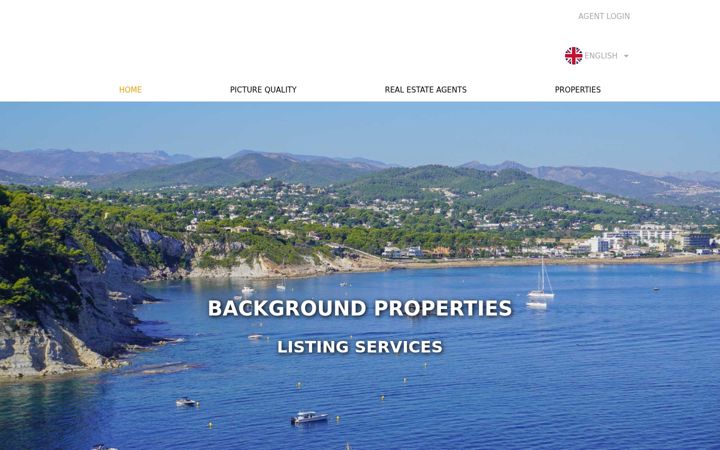 Screenshot of backgroundproperties.com