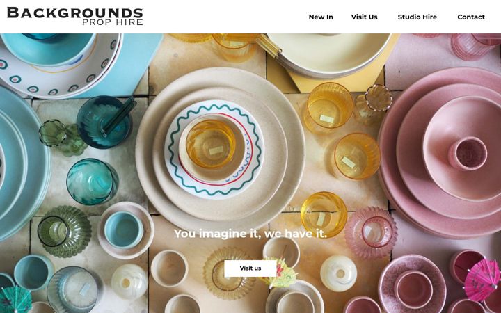 Screenshot of backgroundsprophire.co.uk