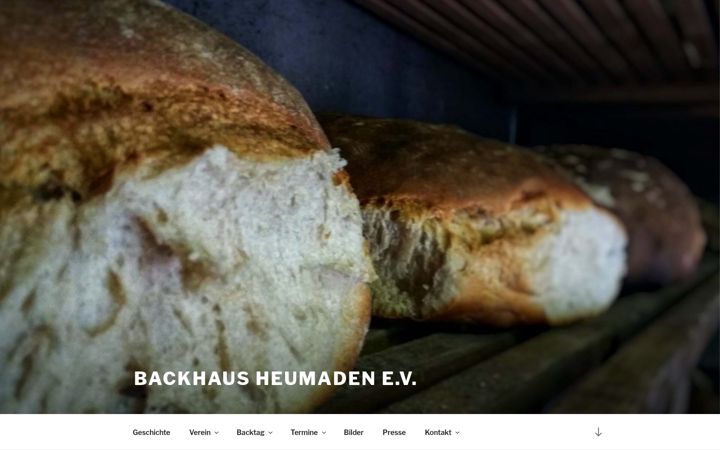 Screenshot of backhaus-heumaden.de