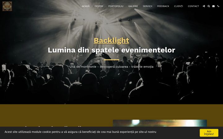 Ekrānuzņēmums no backlight.ro