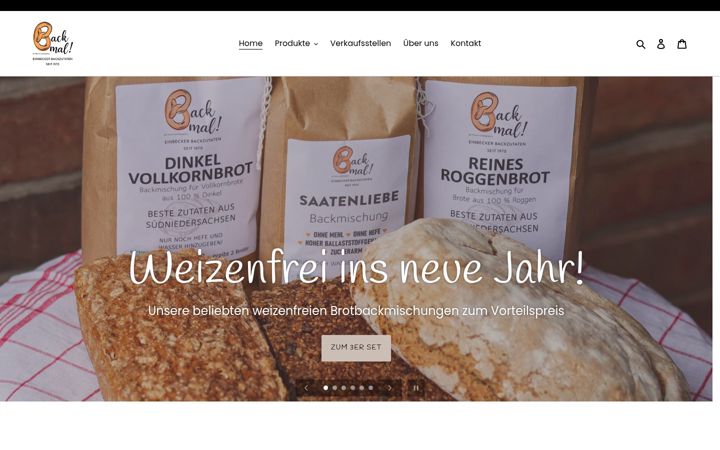 Screenshot of backmal.com