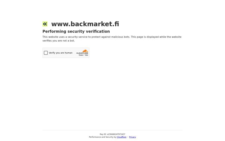 Screenshot of backmarket.fi
