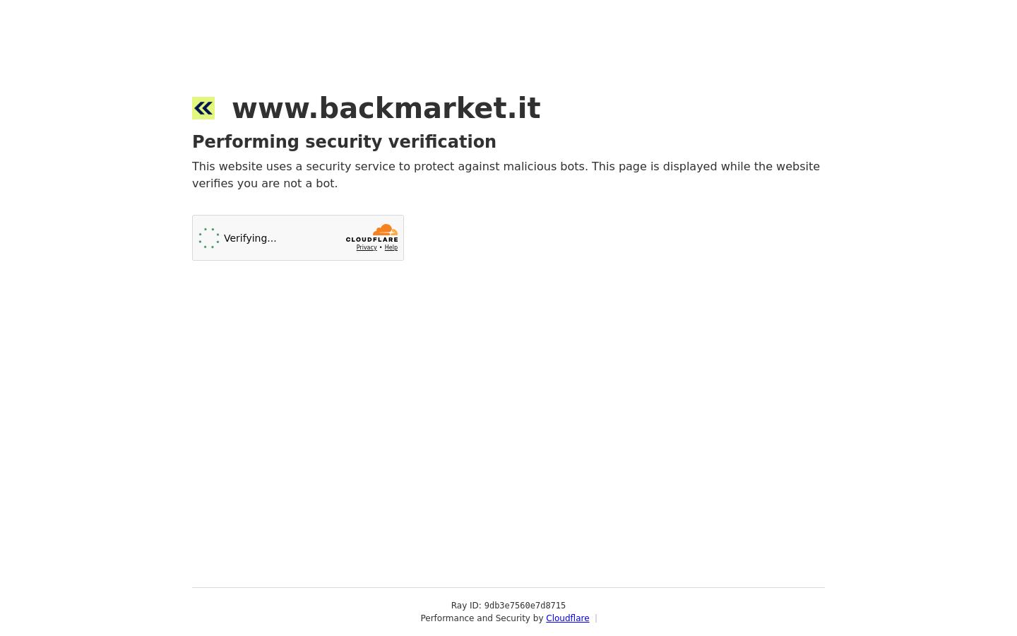 Screenshot of backmarket.it