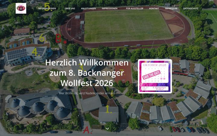 Screenshot ta' backnangerwollfest.de