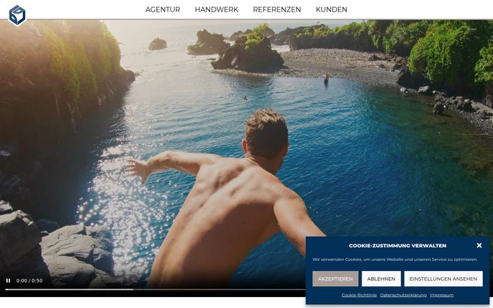 Screenshot of backnine.ch