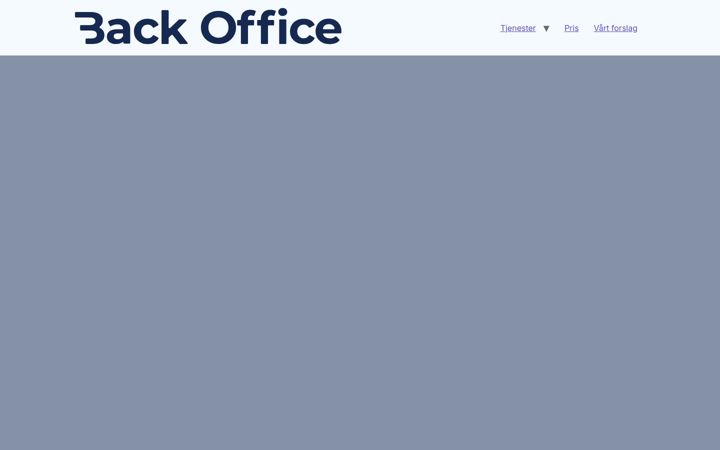 Screenshot of backoffice.as