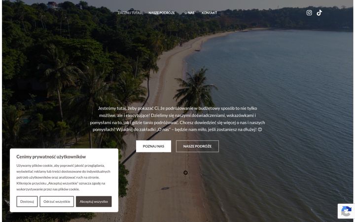 Screenshot of backpackerzy.pl