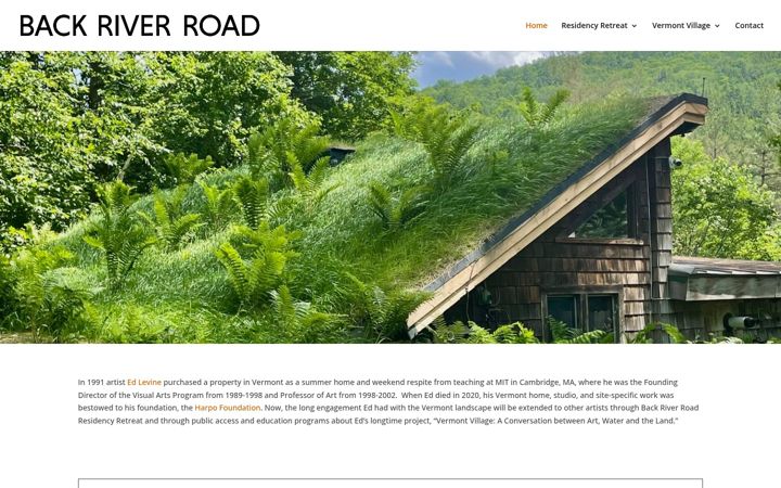 Ekrano kopija backriverroad.org