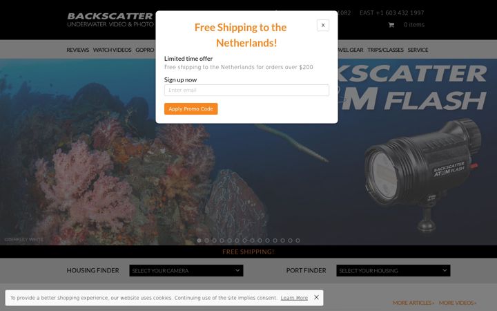 Screenshot of backscatter.com