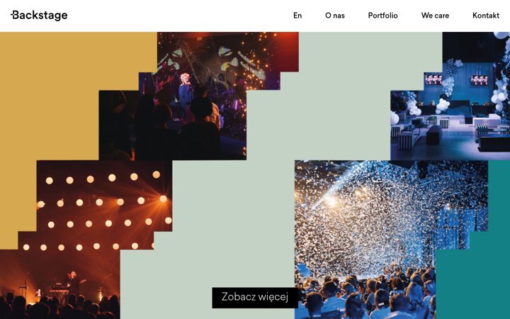 Screenshot of backstage.pl