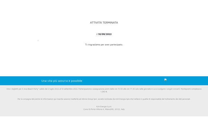Screenshot of backstagea2aenergia.it