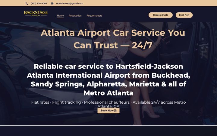 Screenshot of backstageglobal.com