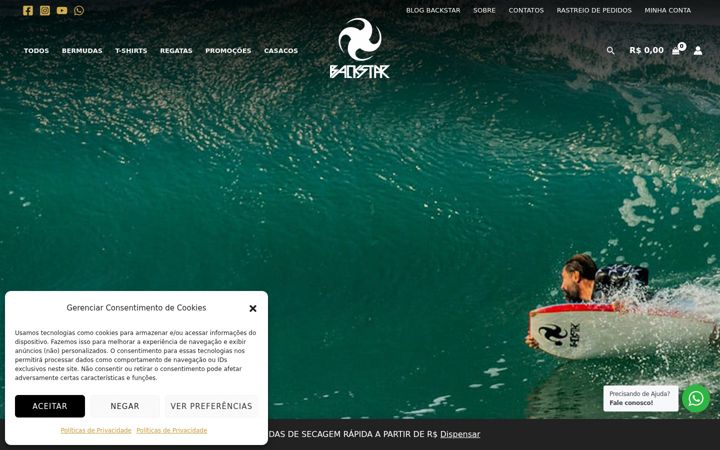 Zrzut ekranu backstar.com.br