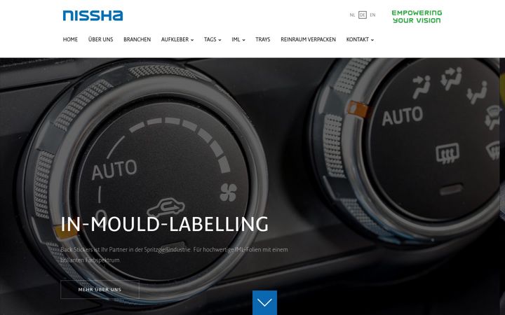 Screenshot of backstickers.de