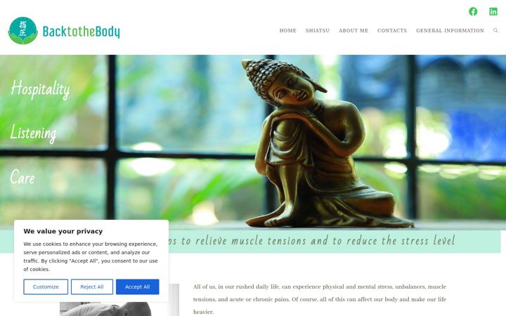 Screenshot of backtothebody.nl