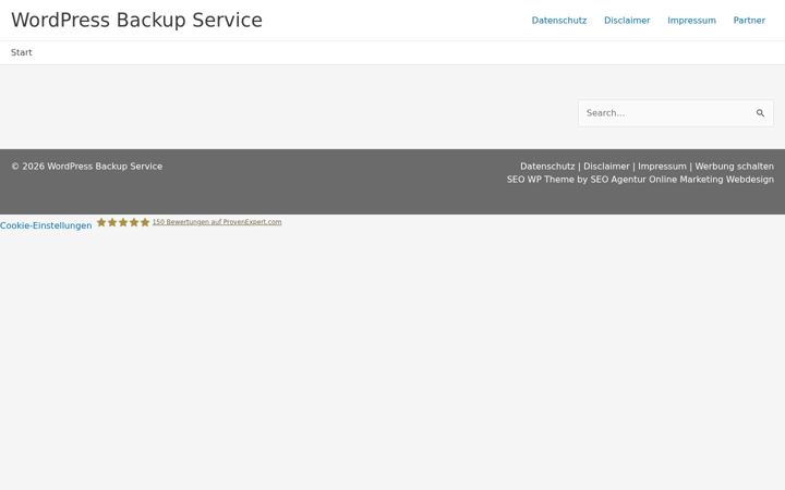 Screenshot of backup24.online
